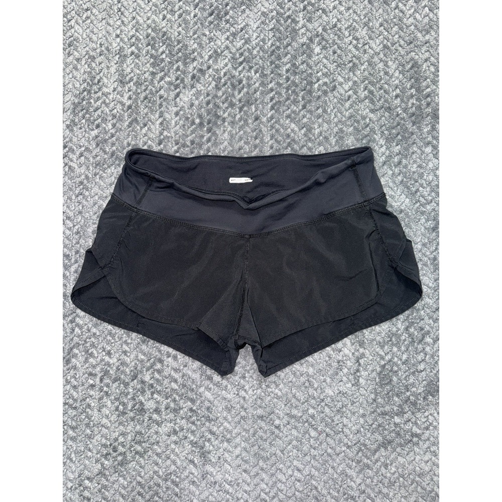 LULULEMON Women's Speed Up Shorts Way stretch Black Size 4